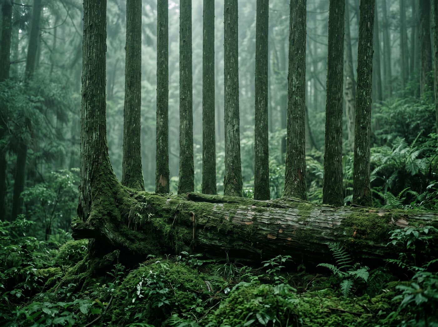 Cèdre Daisugi — technique japonaise des troncs multiples